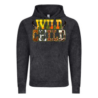Vintage Black Western wild child Vintage Hoodie - texasbilliewilder
