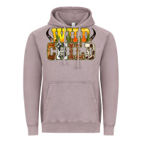 Vintage Zinc Western wild child Vintage Hoodie - texasbilliewilder