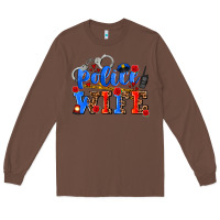 Chestnut police wife Long Sleeve Tee - AdoDesignShop