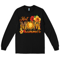 Black hot mom summer Long Sleeve Tee - HRA Design Shop