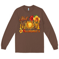 Chestnut hot mom summer Long Sleeve Tee - HRA Design Shop