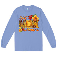 Colony Blue hot mom summer Long Sleeve Tee - HRA Design Shop