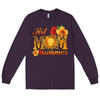 Plum hot mom summer Long Sleeve Tee - HRA Design Shop