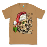 Toasted Coconut festive af christmas skull Classic Tee - FaDigitalArtStudio