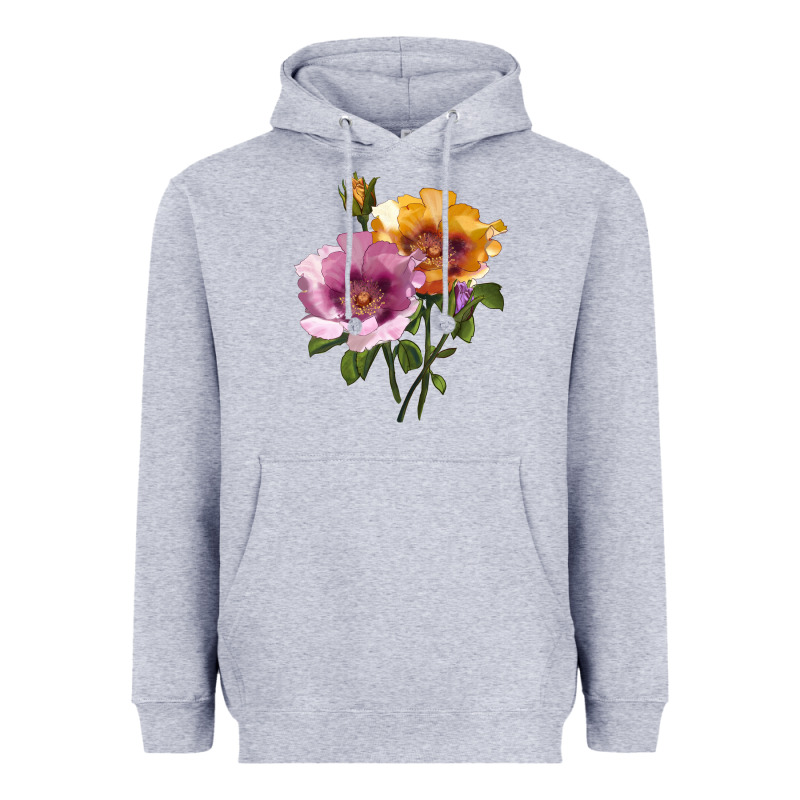 In Your Eyes Rose Heavyweight Hoodie by LillyAllenDesigns | Teevron