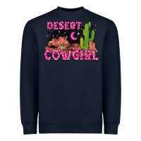 Navy desert cowgirl Heavyweight Sweatshirt - Zillion Design Studio