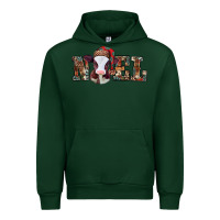 Forest Green western christmas baby cow noel Urban Hoodie - Jasminsmagicworld