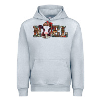 Heather Grey western christmas baby cow noel Urban Hoodie - Jasminsmagicworld