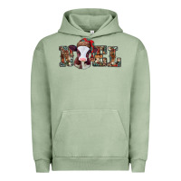 Pigment Oil Green western christmas baby cow noel Urban Hoodie - Jasminsmagicworld