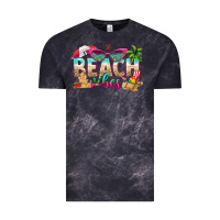 Cloud Black beach vibes Vintage Tee - texasbilliewilder