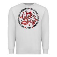 Dove Grey girl's trip Premium Sweatshirt - MaliasSmallBusiness
