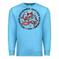 Ocean Blue girl's trip Premium Sweatshirt - MaliasSmallBusiness
