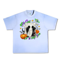 Grape Ice My Cat Is My Boo Urban Heavy Tee - texasbilliewilder
