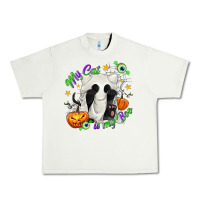 Pistachio My Cat Is My Boo Urban Heavy Tee - texasbilliewilder