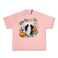 Salmon My Cat Is My Boo Urban Heavy Tee - texasbilliewilder