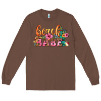Chestnut beach babe Long Sleeve Tee - HRA Design Shop