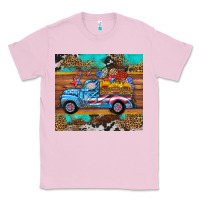 Western  American Truck Sunflowers  Mousepad Classic Tee | Teevron