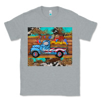 Heather Grey western  american truck sunflowers  mousepad Classic Tee - HRA Design Shop