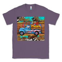 Lavender western  american truck sunflowers  mousepad Classic Tee - HRA Design Shop