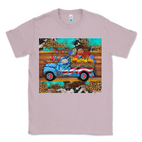 Lilac western  american truck sunflowers  mousepad Classic Tee - HRA Design Shop