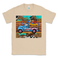 Mushroom western  american truck sunflowers  mousepad Classic Tee - HRA Design Shop