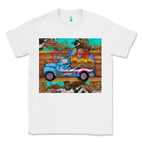White western  american truck sunflowers  mousepad Classic Tee - HRA Design Shop