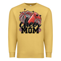 Antique Gold cheer mom Premium Sweatshirt - MaliasSmallBusiness