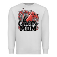Dove Grey cheer mom Premium Sweatshirt - MaliasSmallBusiness