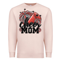 Pale Pink cheer mom Premium Sweatshirt - MaliasSmallBusiness