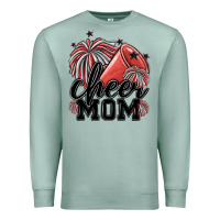 Seafoam cheer mom Premium Sweatshirt - MaliasSmallBusiness