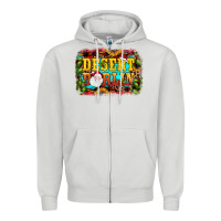 Dove Grey desert darlin Zipper Hoodie - JahusDesignShop