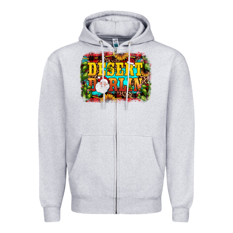 Desert Darlin Zipper Hoodie by JahusDesignShop | Teevron