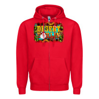 Red desert darlin Zipper Hoodie - JahusDesignShop