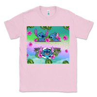 Bubblegum Pink custom name stitch Classic Tee - AdoDesignShop