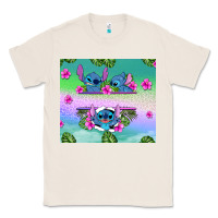 Natural custom name stitch Classic Tee - AdoDesignShop