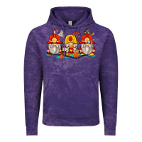 Cloud Purple firefighter gnomes Vintage Hoodie - Zillion Design Studio