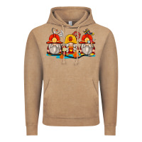 Vintage Coffee firefighter gnomes Vintage Hoodie - Zillion Design Studio