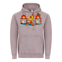 Vintage Zinc firefighter gnomes Vintage Hoodie - Zillion Design Studio