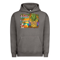 Pigment Tornado hello summer pineapple Urban Hoodie - BarkalooDesign