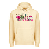 Pina Colada tis the season pink christmas Premium Hoodie - MaliasSmallBusiness