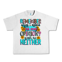 Lunar Rock remember when i asked for your opinion Urban Heavy Tee - Zillion Design Studio