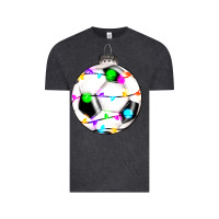 Vintage Black Christmas soccer Vintage Tee - RanaPortraitStore