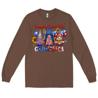 Chestnut hangin with my gnomerica Long Sleeve Tee - RacoonDesign