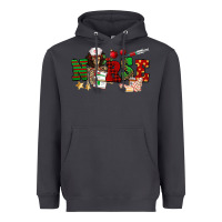 Smoke Christmas Nurse Heavyweight Hoodie - NancyCooperArtShop