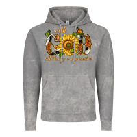 Cloud Rock With god all things are possible with sunflower Vintage Hoodie - texasbilliewilder