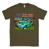 Army Green american honey Classic Tee - CowhideDigitalArt
