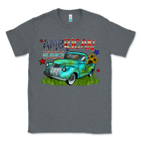 Charcoal Heather american honey Classic Tee - CowhideDigitalArt