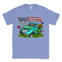Colony Blue american honey Classic Tee - CowhideDigitalArt