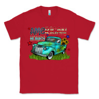 Red american honey Classic Tee - CowhideDigitalArt