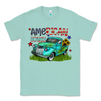 Seafoam american honey Classic Tee - CowhideDigitalArt